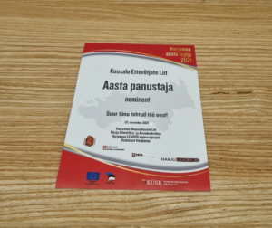 Aasta panustaja nominent 2021